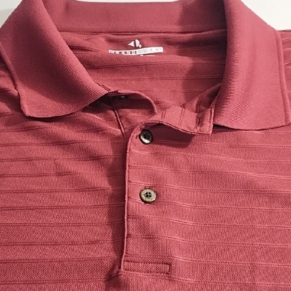 Burgundy Golf Polo Shirt XXL - Picture 8 of 10